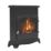Be Modern Elstow Matt Black Electric Stove 570mm x 618mm