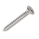 Easydrive  PZ Countersunk Self Tapping Screws 8ga x 2" 100 Pack