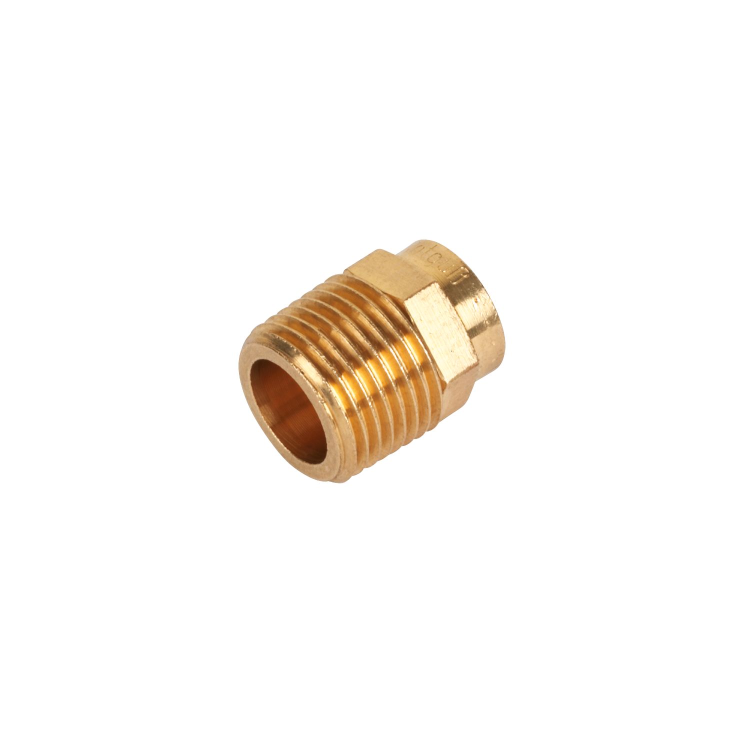 Endex Brass End Feed Adapting Male Coupler 15mm x 1/2" (57148)