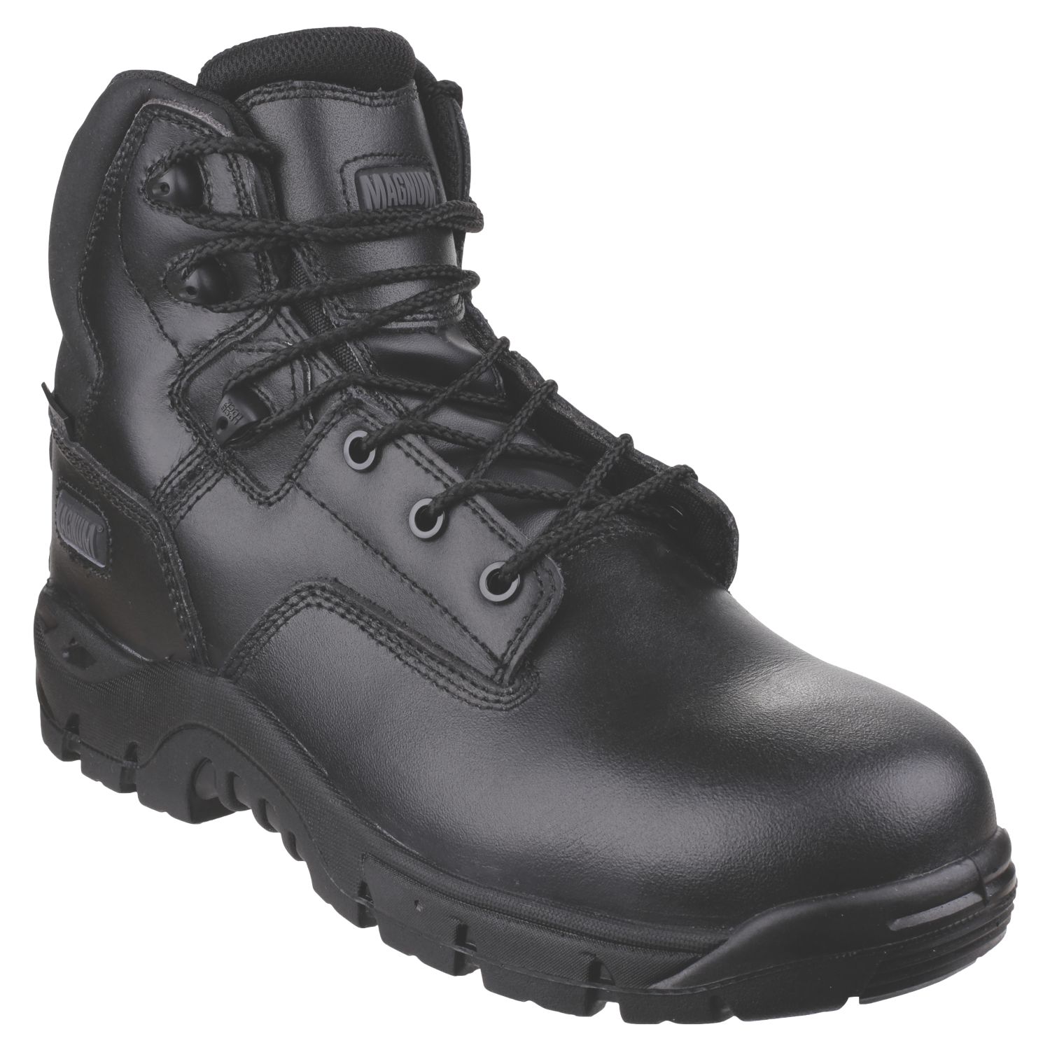 Magnum Precision Sitemaster CT CP Uniform Size 8 Black Water-Resistant Safety Boots (571FK)