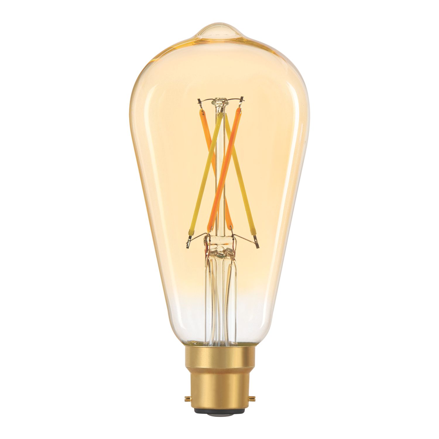 LAP B22 ST64 LED Virtual Filament Smart Light Bulb 7.3W 806lm (571FM)