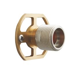 Highlife Bathrooms  Round Shower Brackets Chrome