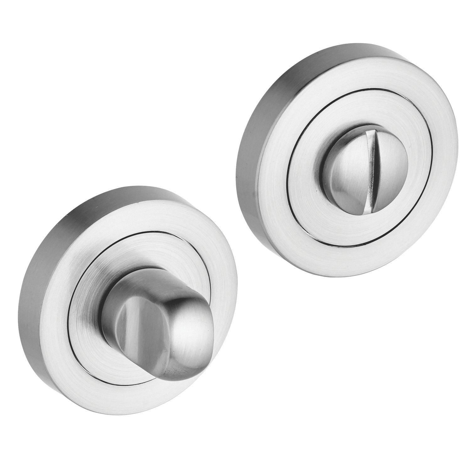 Smith & Locke Standard Thumbturn Set Satin Chrome 50mm (571HY)