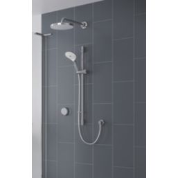 Mira Activate with ColdBoost Gravity-Pumped Rear-Fed Dual Outlet Chrome Thermostatic Digital Mixer Shower