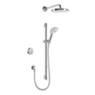 Mira Activate with ColdBoost Gravity-Pumped Rear-Fed Dual Outlet Chrome Thermostatic Digital Mixer Shower