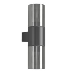 Eglo Cropani Outdoor Up & Down Wall Light Matt Black