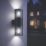 Eglo Cropani Outdoor Up & Down Wall Light Matt Black