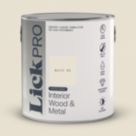 LickPro 2.5Ltr White 05 Satin Water-Based Trim Paint