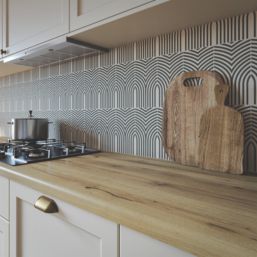 Wilsonart Arches Moss Green Splashback 3050mm x 750mm x 4mm