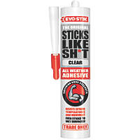 Evo-Stik 'Sticks Like Sh*t' Adhesive Clear 290ml