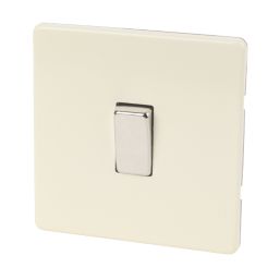 Varilight  10AX 1-Gang 2-Way Light Switch  White Chocolate