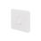 Schneider Electric Lisse 10AX 1-Gang 2-Way Retractive Switch White