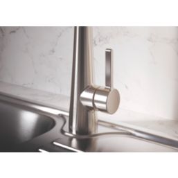 Bristan Pine Mono Sink Mixer Tap Steel