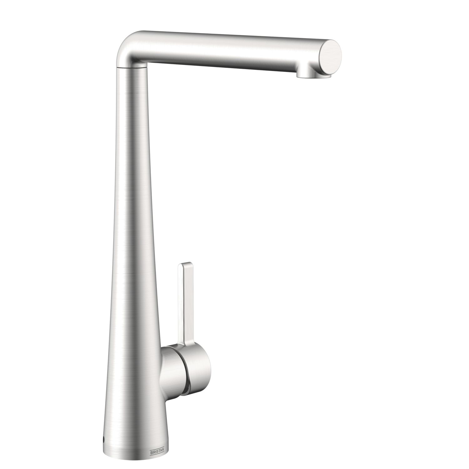 Bristan Pine Mono Sink Mixer Tap Steel (572AJ)