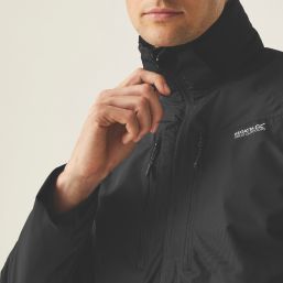 Regatta Calderdale VI Waterproof & Breathable Jacket Black 2X Large Size 55.5" Chest