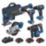 Bosch 0615A5008C 18V 3 x 4.0Ah Li-Ion ProCORE18V Brushless Cordless 6 Piece Kit