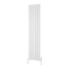 Reina Piatto Single 1800mm x 445mm 3437BTU White Vertical Designer Radiator
