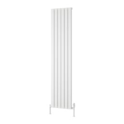 Reina Piatto Single 1800mm x 445mm 3437BTU White Vertical Designer Radiator
