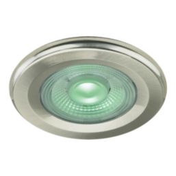 LAP  Fixed  Fire Rated LED Smart Downlight Brushed Chrome 4.7W 520lm