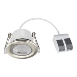 LAP  Fixed  Fire Rated LED Smart Downlight Brushed Chrome 4.7W 520lm