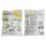 Flomasta  Plastic Push-Fit Equal Tees 15mm 5 Pack