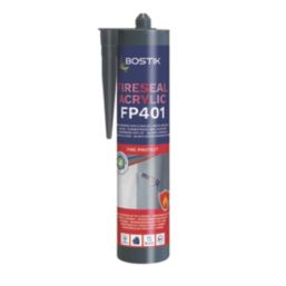 Bostik FP401 Fire Resistant Acrylic Sealant White 310ml