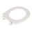 Bemis Padua  Ring Only Toilet Seat Thermoset Plastic White