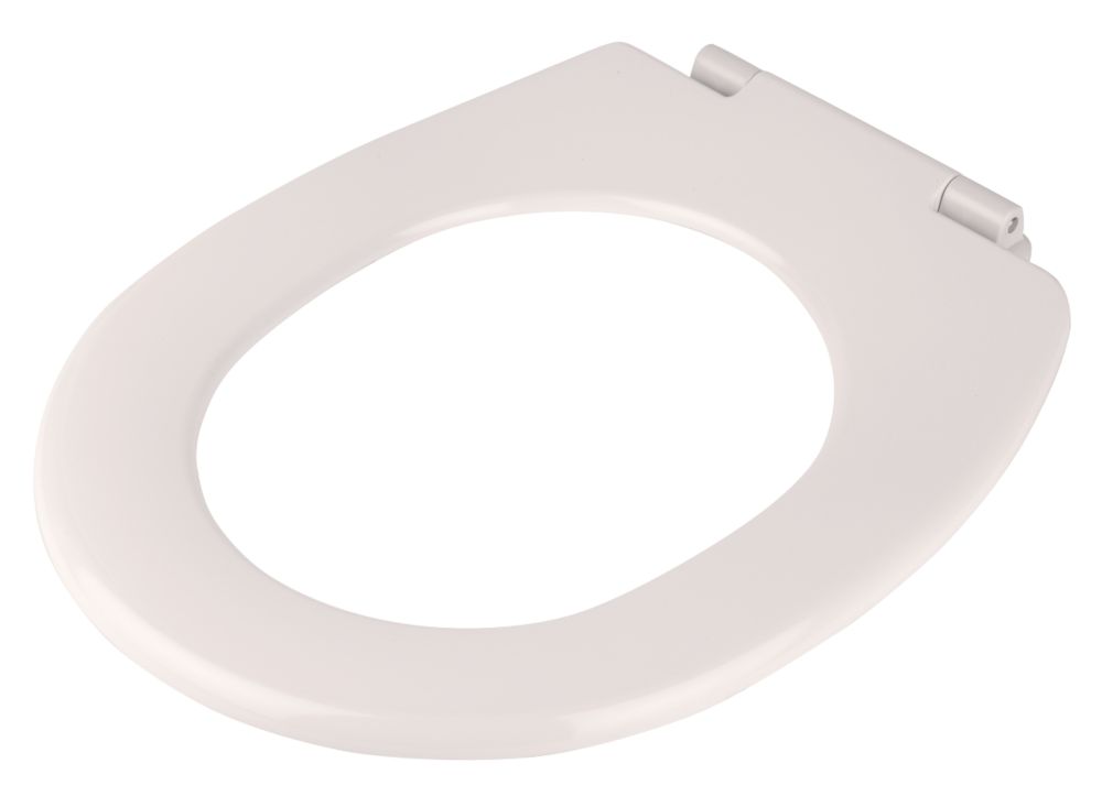 Bemis Padua Ring Only Toilet Seat Thermoset Plastic White Screwfix