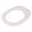 Bemis Padua  Ring Only Toilet Seat Thermoset Plastic White