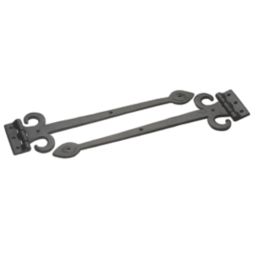 Hardware Solutions Antique Black  Hinges 450mm x 160mm 2 Pack