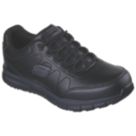 Skechers Nampa Osil Size 7  Black  Slip-On Occupational Work Shoes