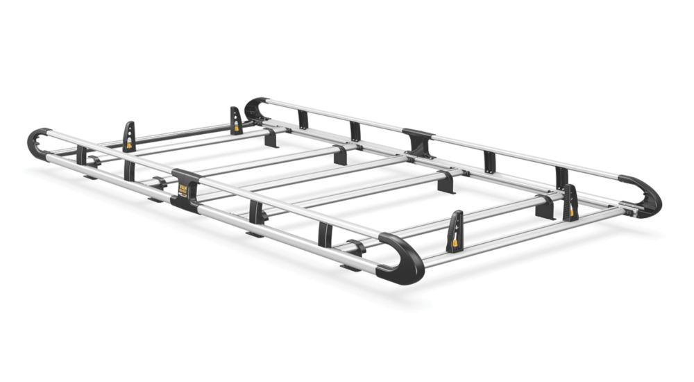 Van Guard  Volkswagen Transporter T5 2002 - 2015 Roof Rack - 6-bar ULTIRack+ L1 H1 Tailgate