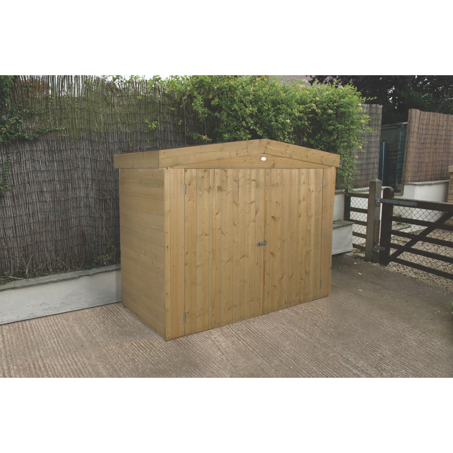 Forest 6' x 2' 6" (Nominal) Apex Shiplap T&G Garden Store (572PR)