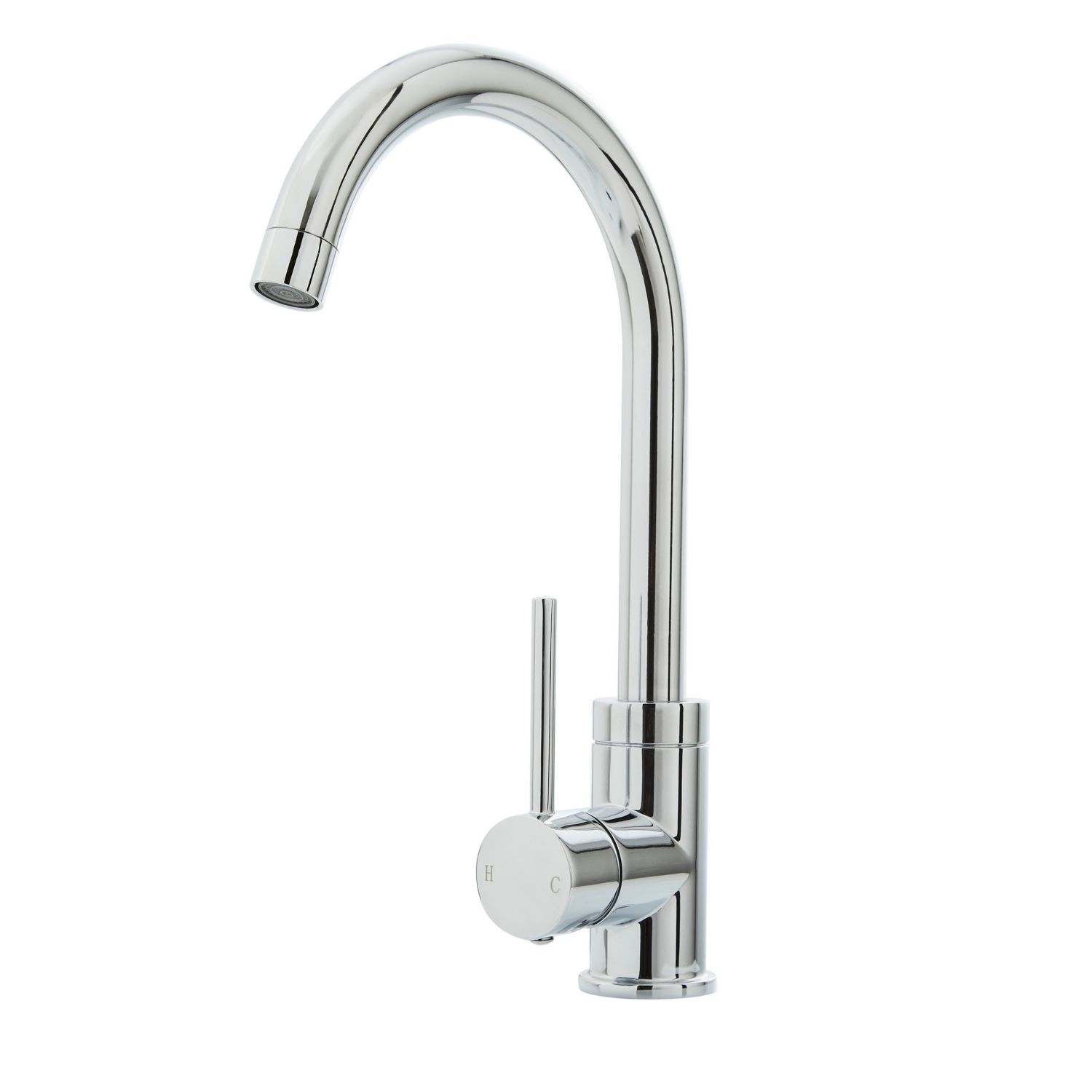 Highlife Bathrooms Eco Single Lever Sink Mixer Chrome (572PW)