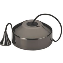 Knightsbridge  1-Way LED Pull Cord Dimmer Black Nickel