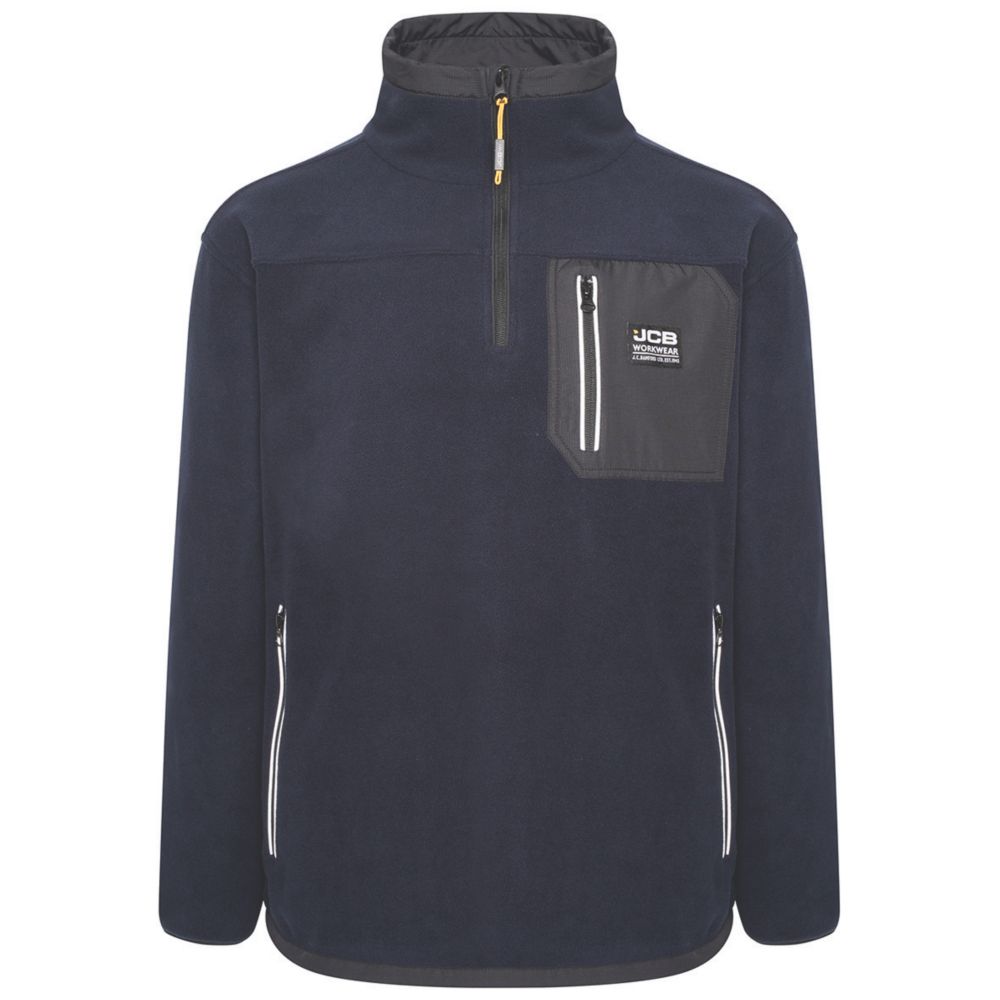 jcb-trade-1-4-zip-tech-fleece-navy-large-42-44-chest-screwfix