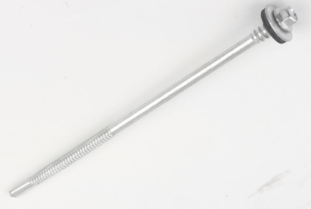 Rawlplug  Flange Self-Drilling Screws 7mm x 199mm 100 Pack