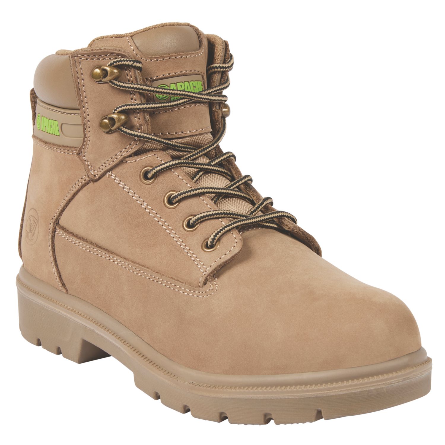 Apache Barnwell Size 11 Stone Steel Toe Cap Safety Boots (572VN)
