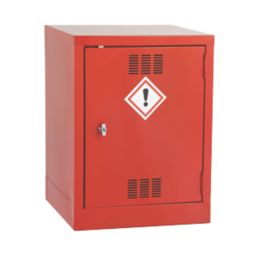Barton  1-Shelf Pesticide Cabinet Red 457mm x 457mm x 609mm
