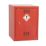 Barton  1-Shelf Pesticide Cabinet Red 457mm x 457mm x 609mm