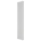 Azur 1800mm x 380mm 4546BTU White Vertical 3 Column Radiator