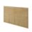 Forest Super Lap  Fence Panels Natural Timber 6' x 4' Pack of 6