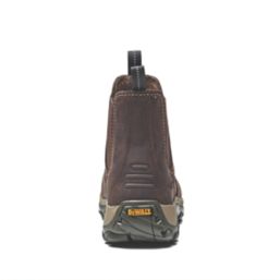 DEWALT Radial Size 9  Brown  Steel Toe Cap Safety Dealer Boots