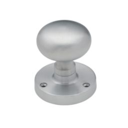Carlisle Brass Mushroom Mortice Knob 61mm Pair Satin Chrome