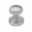 Carlisle Brass Mushroom Mortice Knob 61mm Pair Satin Chrome