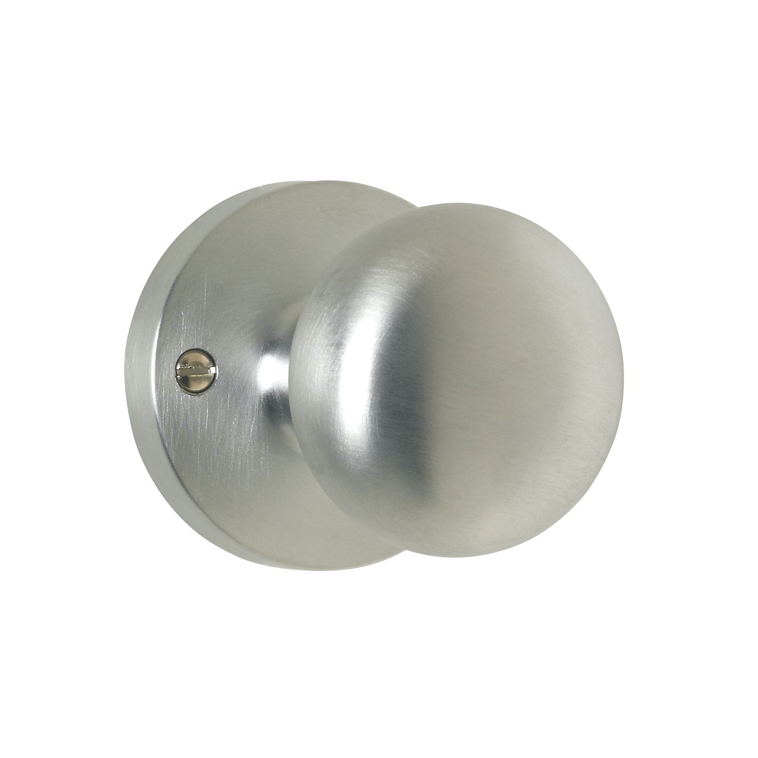 Carlisle Brass Mushroom Mortice Knob 61mm Pair Satin Chrome (57371)