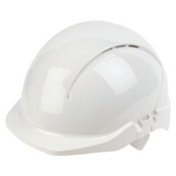 Centurion Concept Reduced Peak Vented Safety Helmet White Price Comparisons | Compare The Build