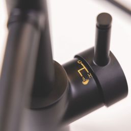 ETAL  Flexi Style 3-in-1 Instant Boiling Water Kitchen Tap Matt Black