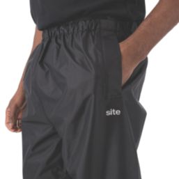 Site Wallinger Waterproof  Overtrousers Black Small 32" W 29" L