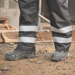 Site Wallinger Waterproof  Overtrousers Black Small 32" W 29" L